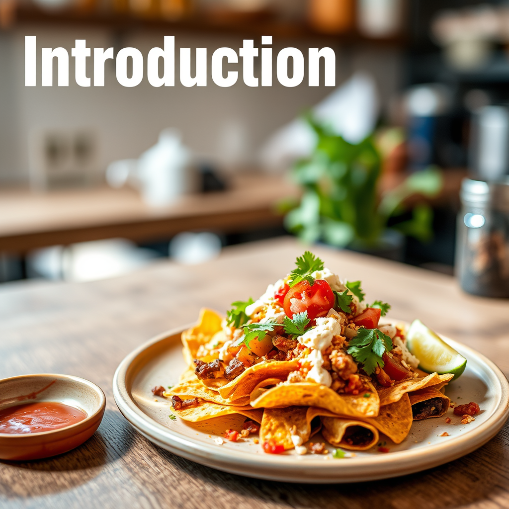 Introduction - loaded nachos recipe