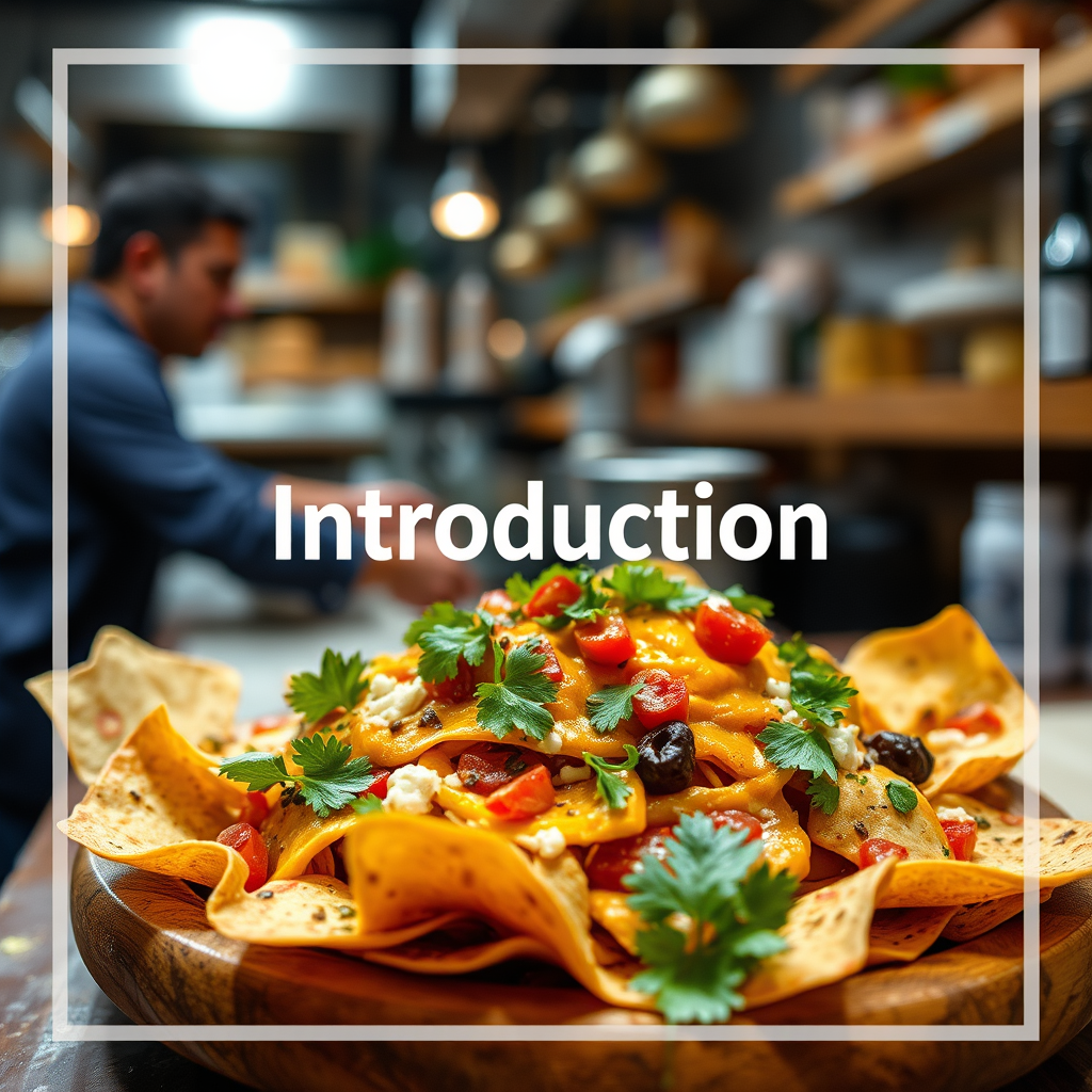 Introduction - easiest nacho recipe