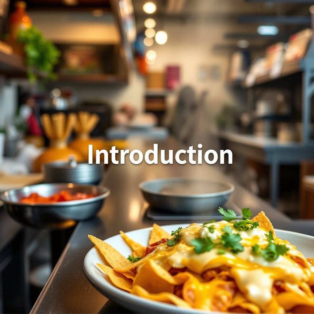 Introduction - cheese sauce recipe for nachos