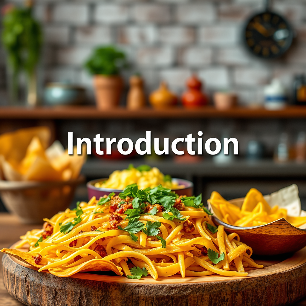 Introduction - nacho cheese recipes