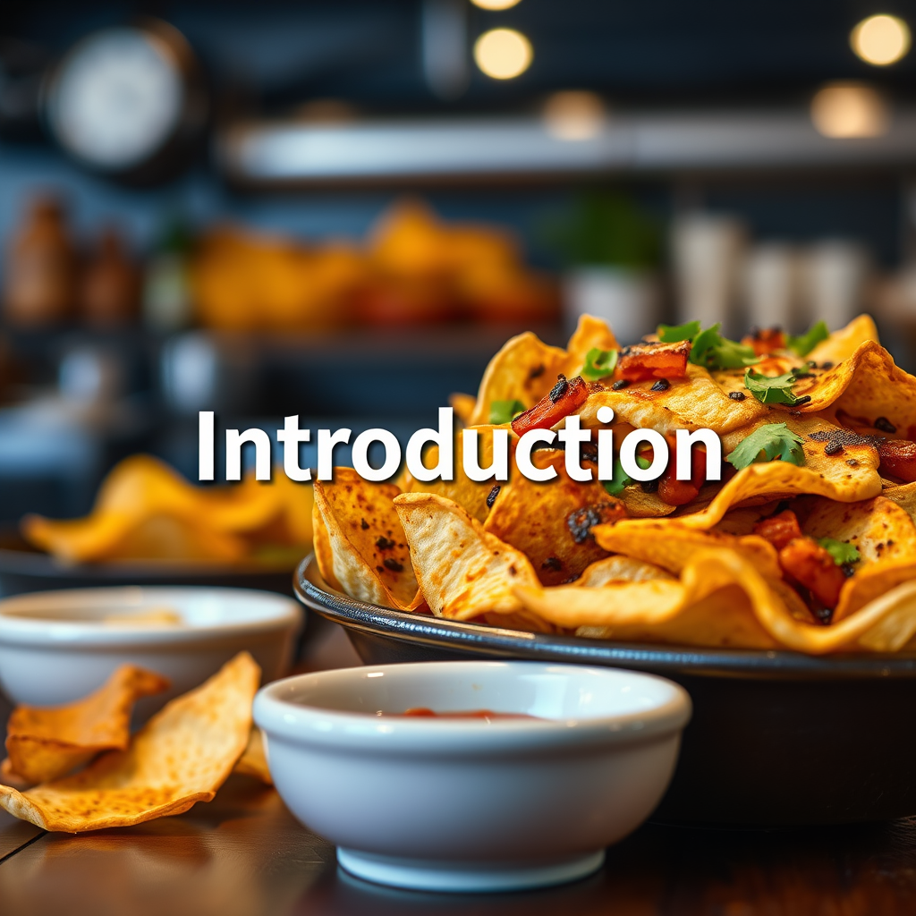 Introduction - baked nachos chips recipe