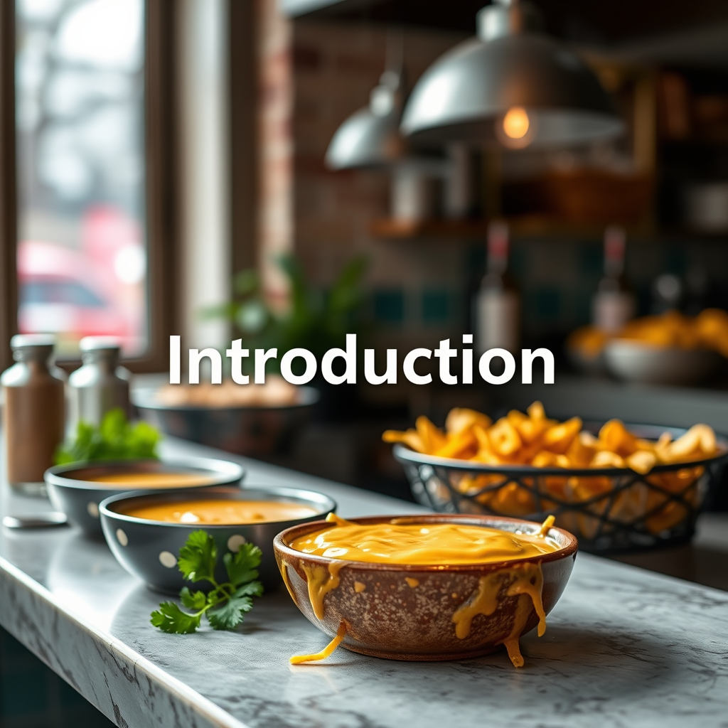Introduction - homemade nacho cheese sauce recipe