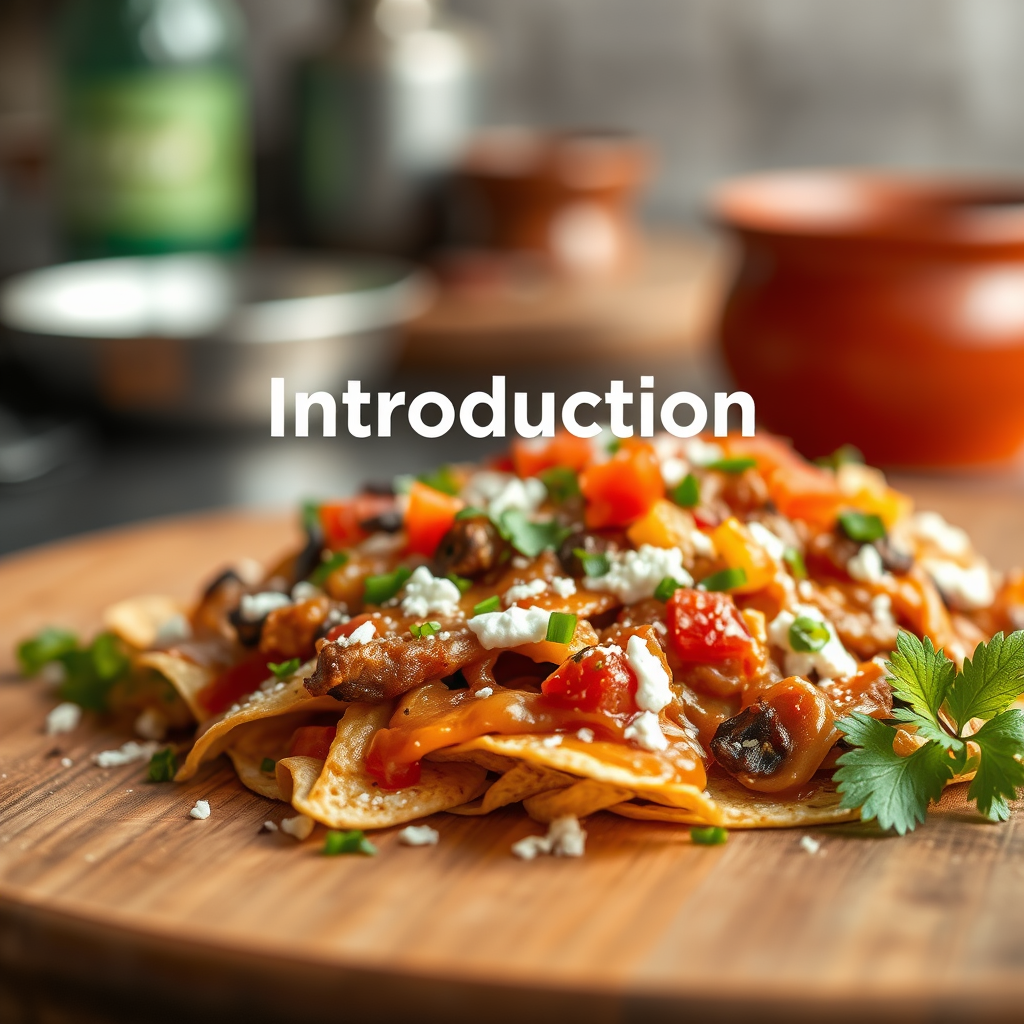 Introduction - loaded nacho recipe
