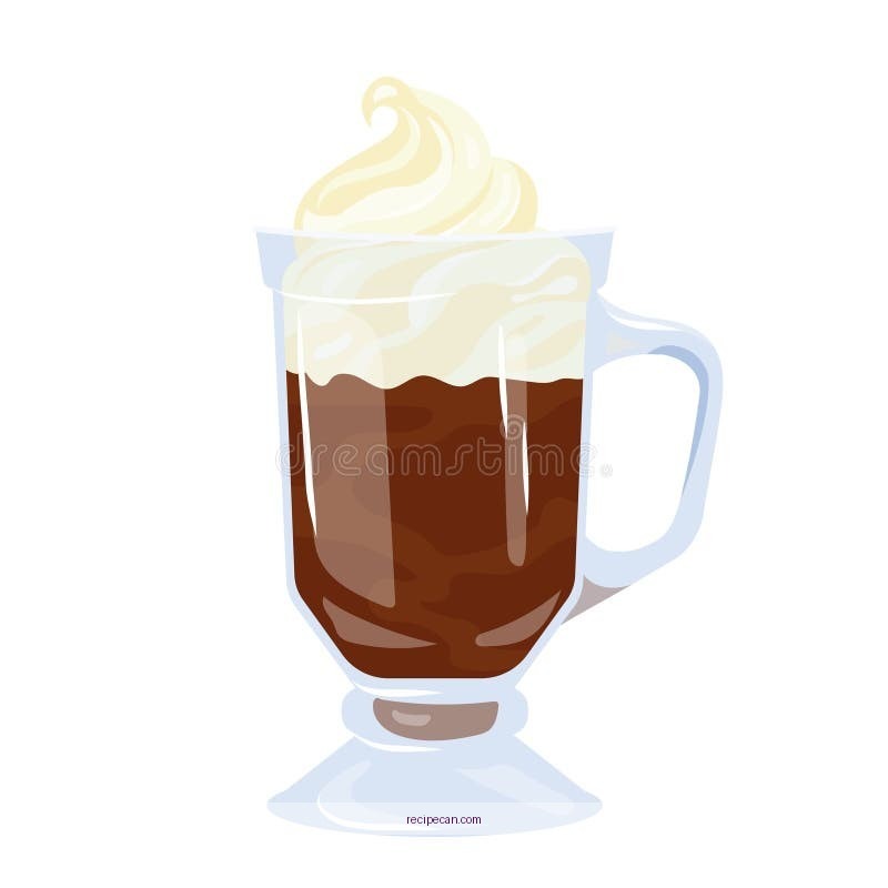 Irish Coffee Ingredients Coffee Glass Whipped Cream Traditional Irish Coffee Recipe - traditional irish coffee recipe