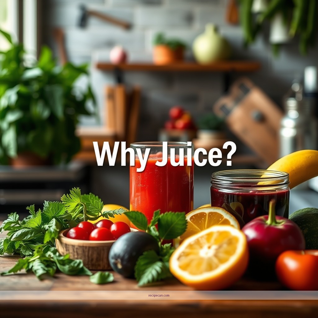 Juice - juice recipes and their benefits