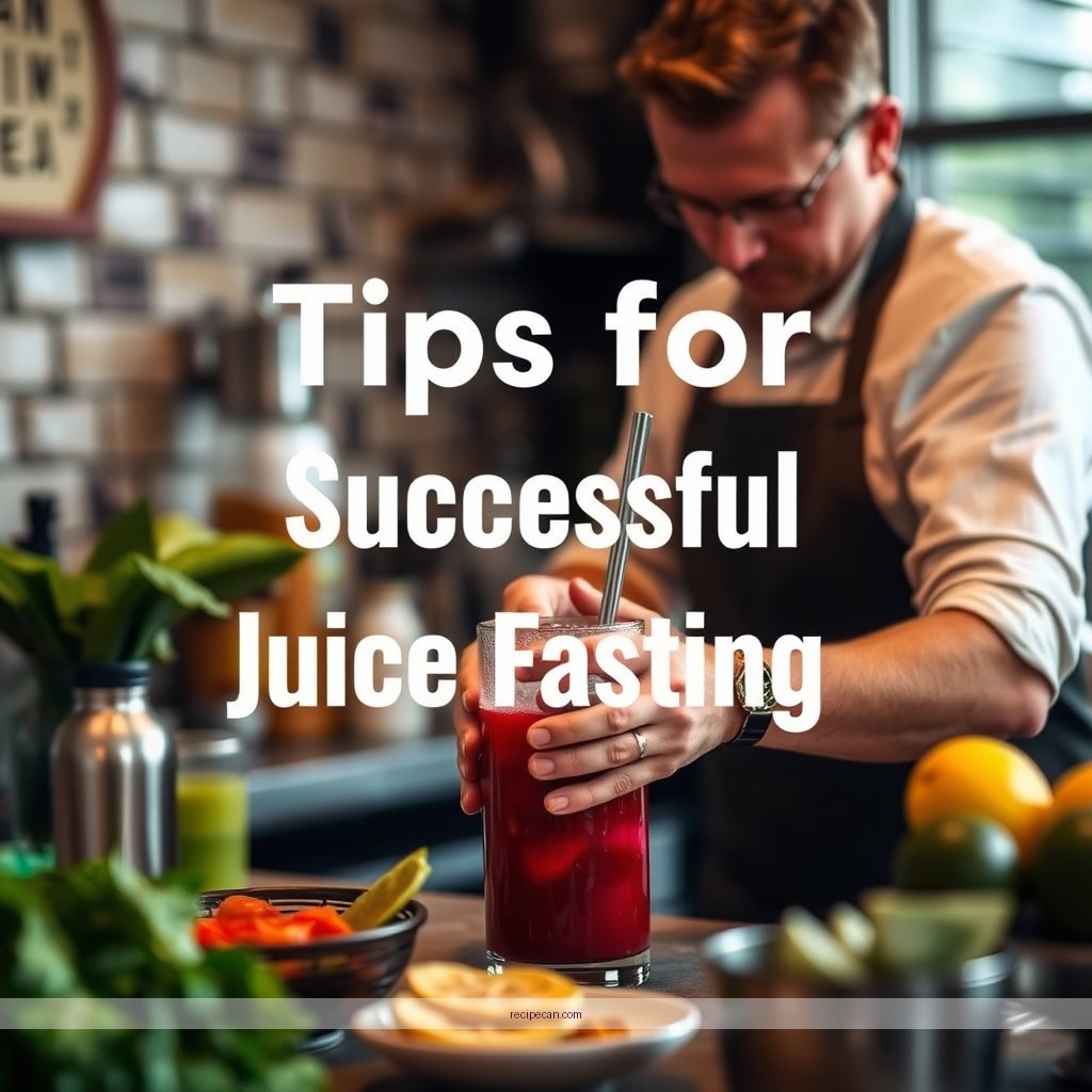 Juice Fasting - juice fast recipes