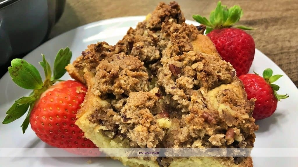 Keto Coffee Cake Baking Timer Preparation Delicious Keto Coffee Cake - keto coffee cake recipe