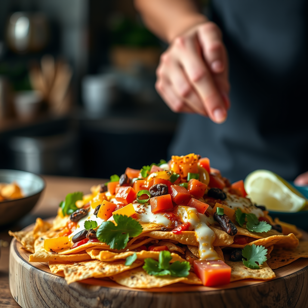 Loaded Nachos - easy nachos recipes