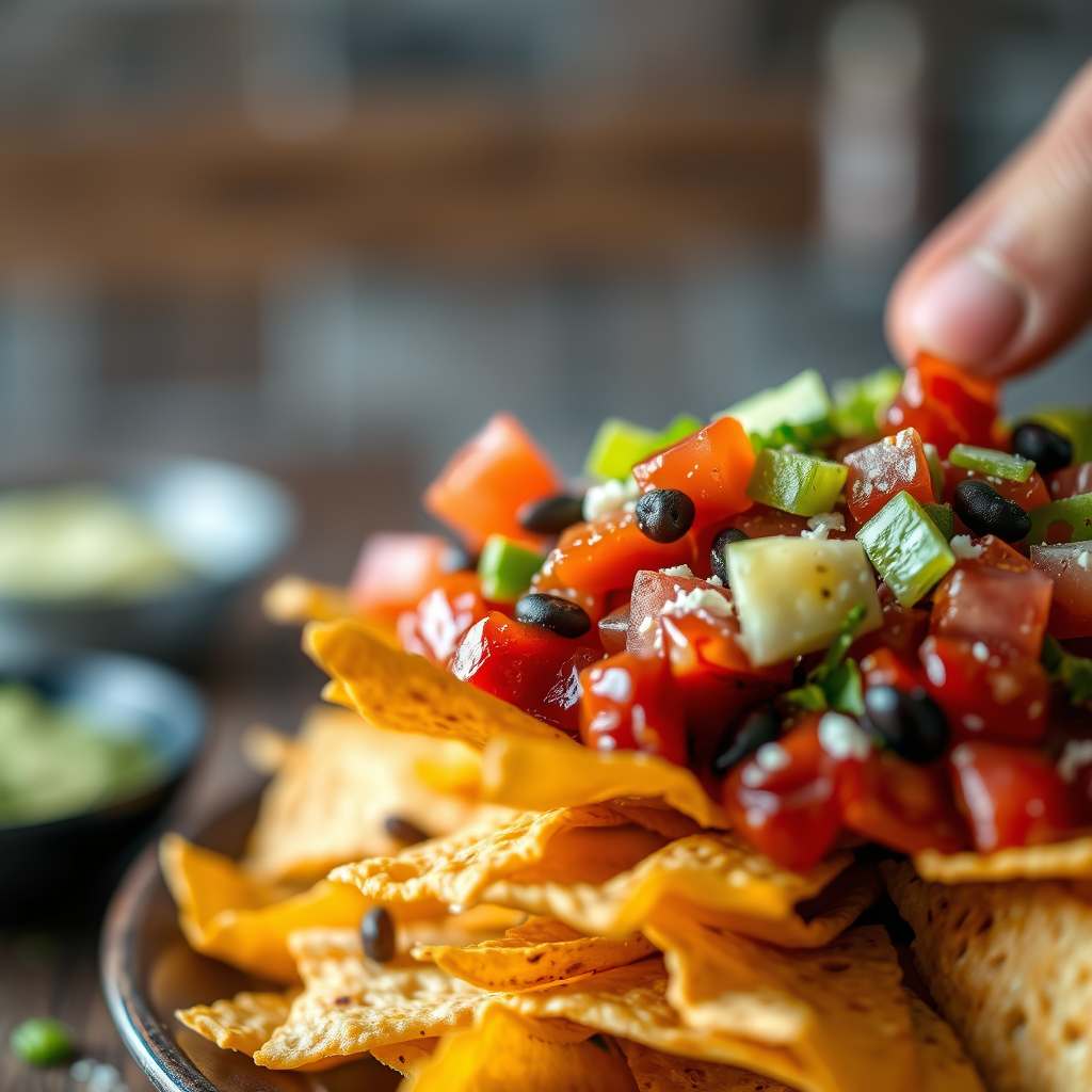 Loaded Nachos - nacho dishes recipes