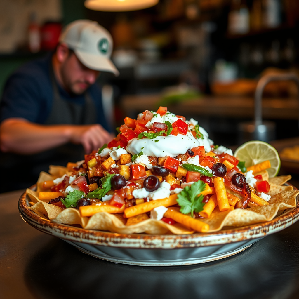 Loaded Nachos - nachos recipes