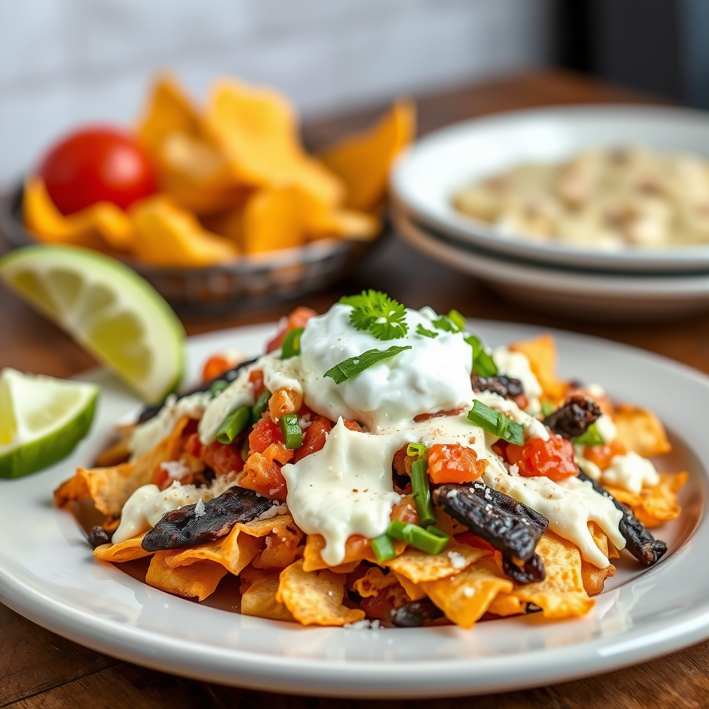 Loaded Nachos - loaded nachos recipe