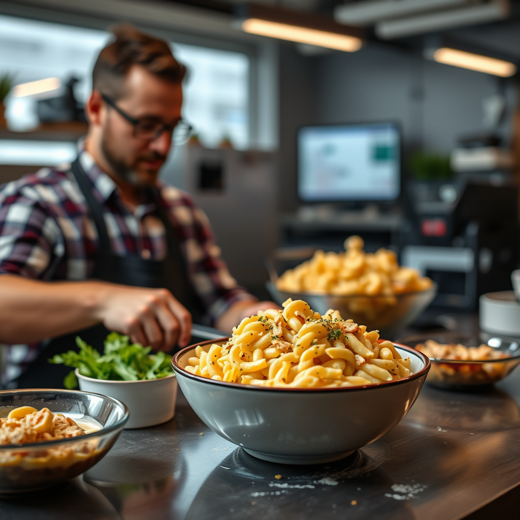 Macaroni - recipe macaroni salad with mayonnaise