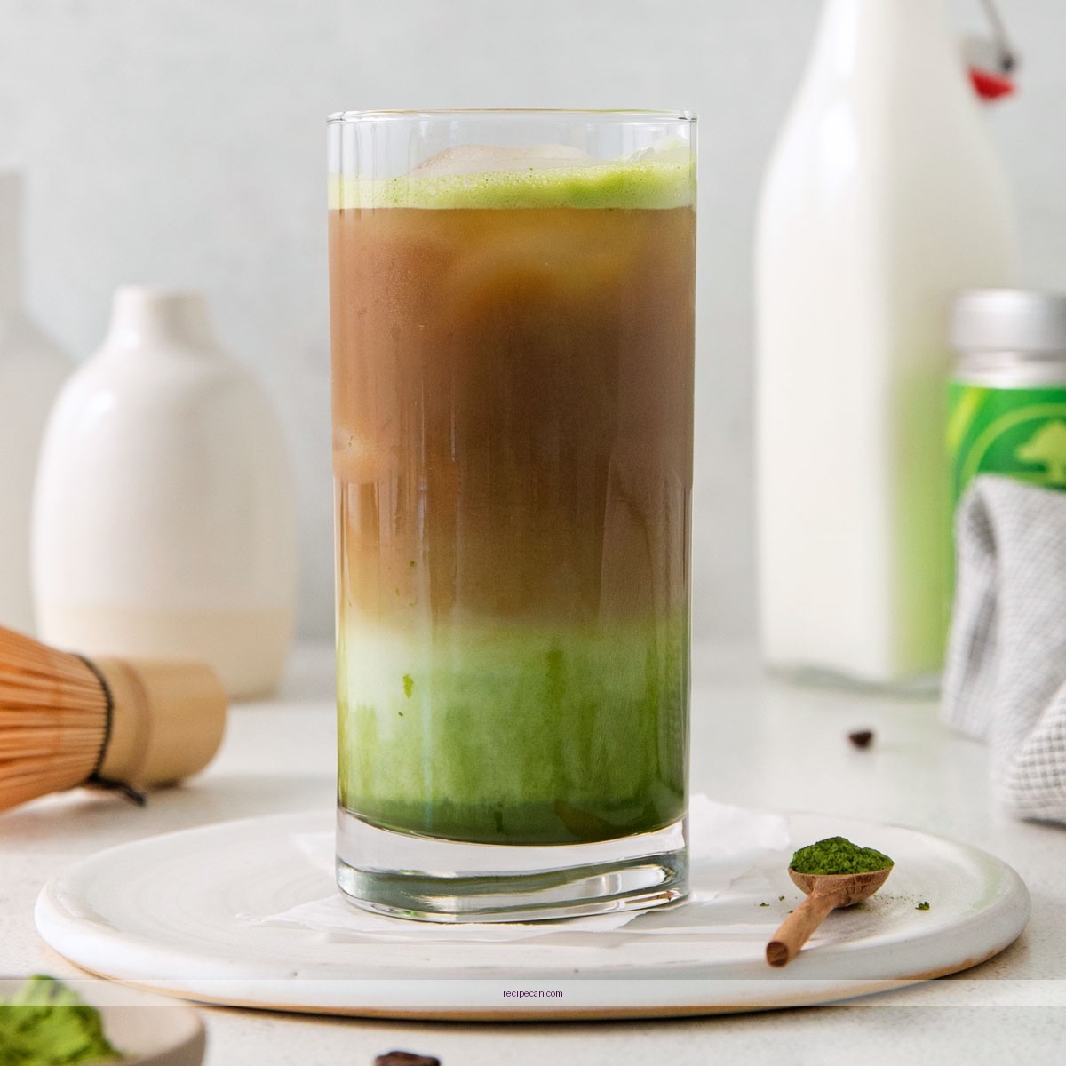 Matcha Coffee Preparation Step-By-Step Ingredients Tools Expert Crafting Matcha Coffee - matcha coffee recipe