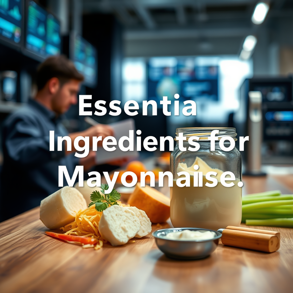 Mayonnaise - recipe for mayonnaise