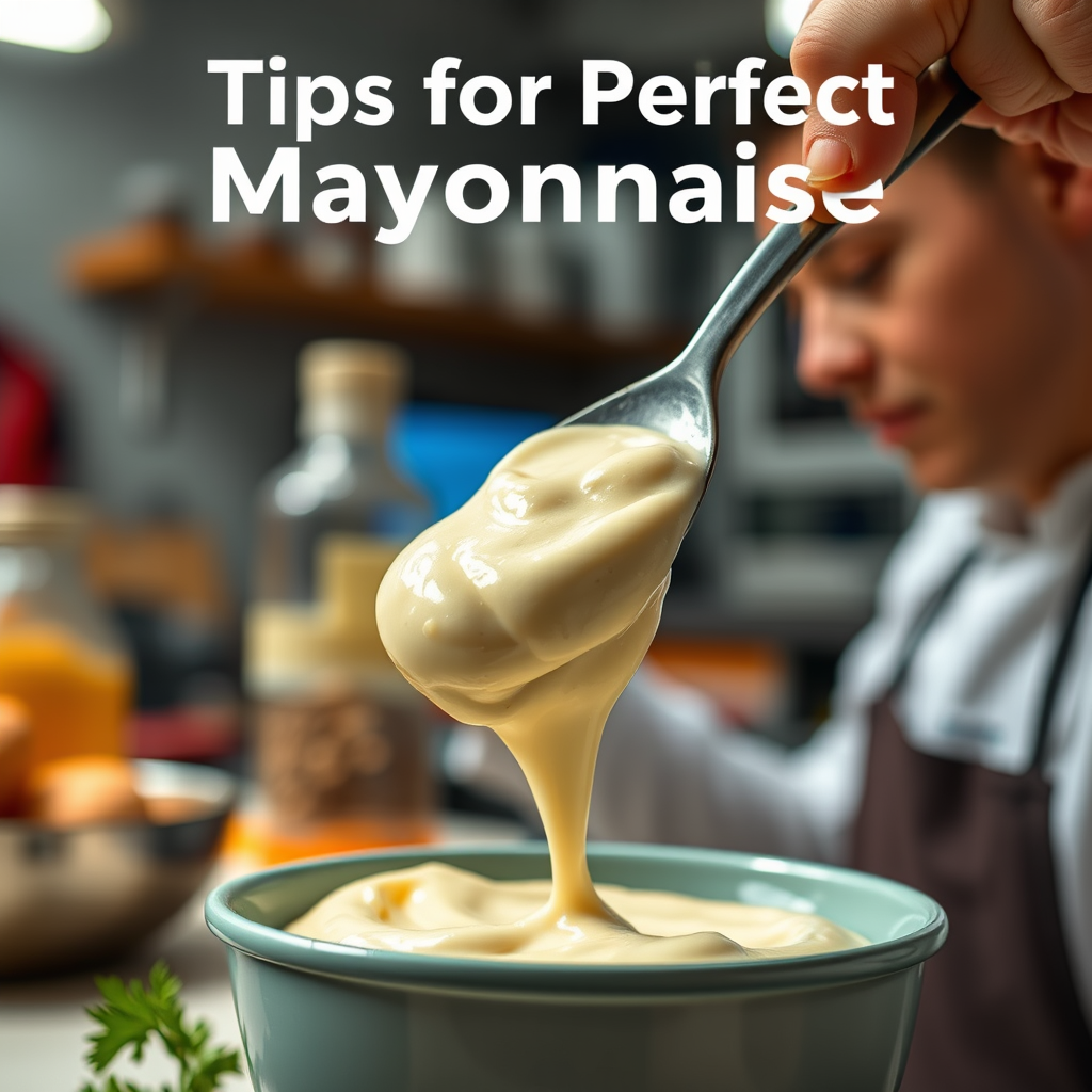 Mayonnaise - how to make mayonnaise at home recipe