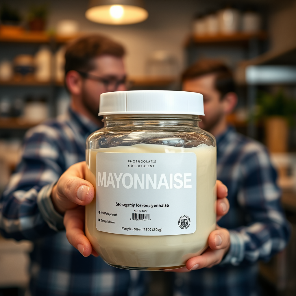 Mayonnaise - egg free mayonnaise recipe