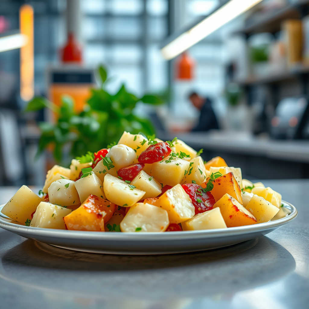 Mayonnaise Potato Salad - recipe mayonnaise potato salad