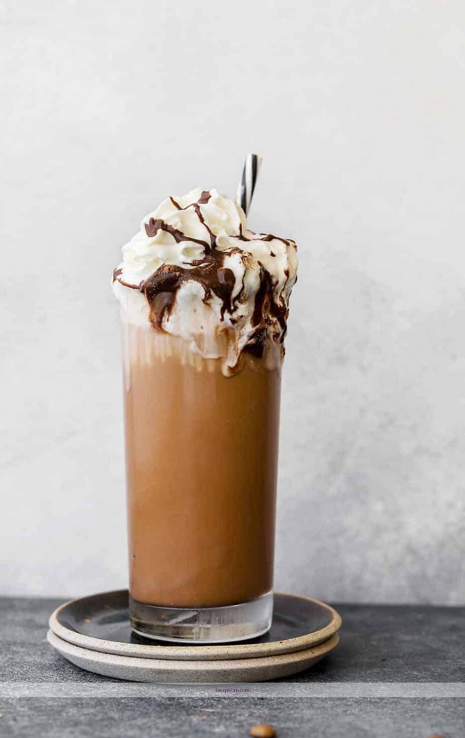 Mocha Iced Coffee Ingredients Coffee Beans Milk Chocolate Syrup Delicious Mocha Iced Coffee - mocha iced coffee recipes