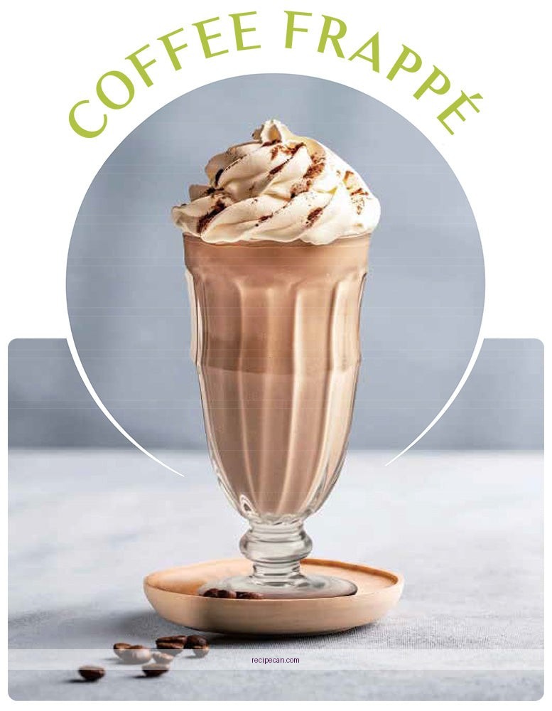 Mr. Coffee Frappe Preparation Step-By-Step Ingredients Coffee Café Frappe Recipes - mr coffee cafe frappe recipes