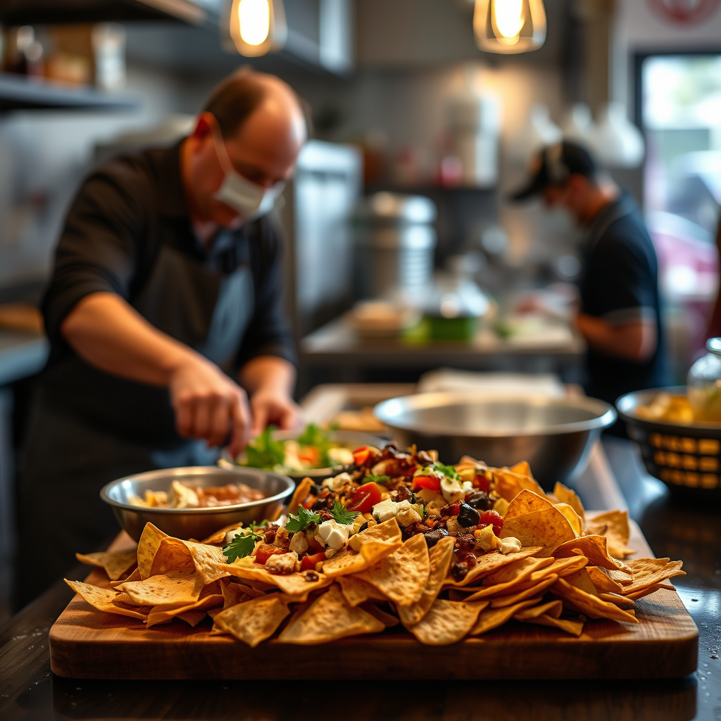 Nacho Base - baked nachos recipe