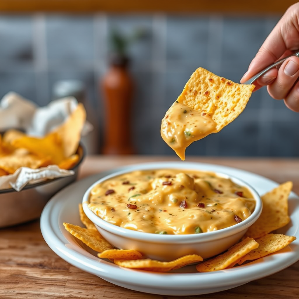 Nacho Cheese Dip - recipes with nacho cheese