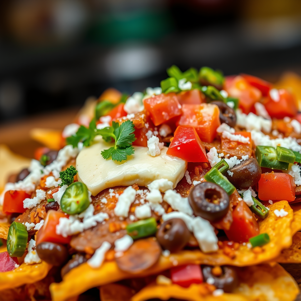 Nachos - loaded nachos recipe