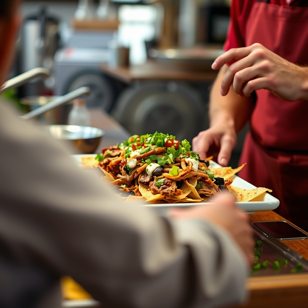 Nachos - pulled pork nachos recipe