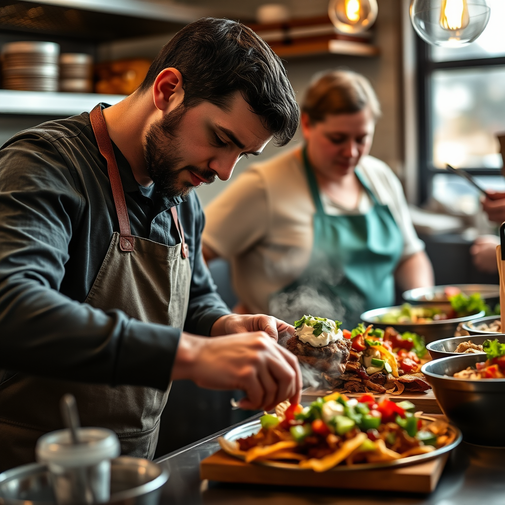 Nachos - recipe for pulled pork nachos
