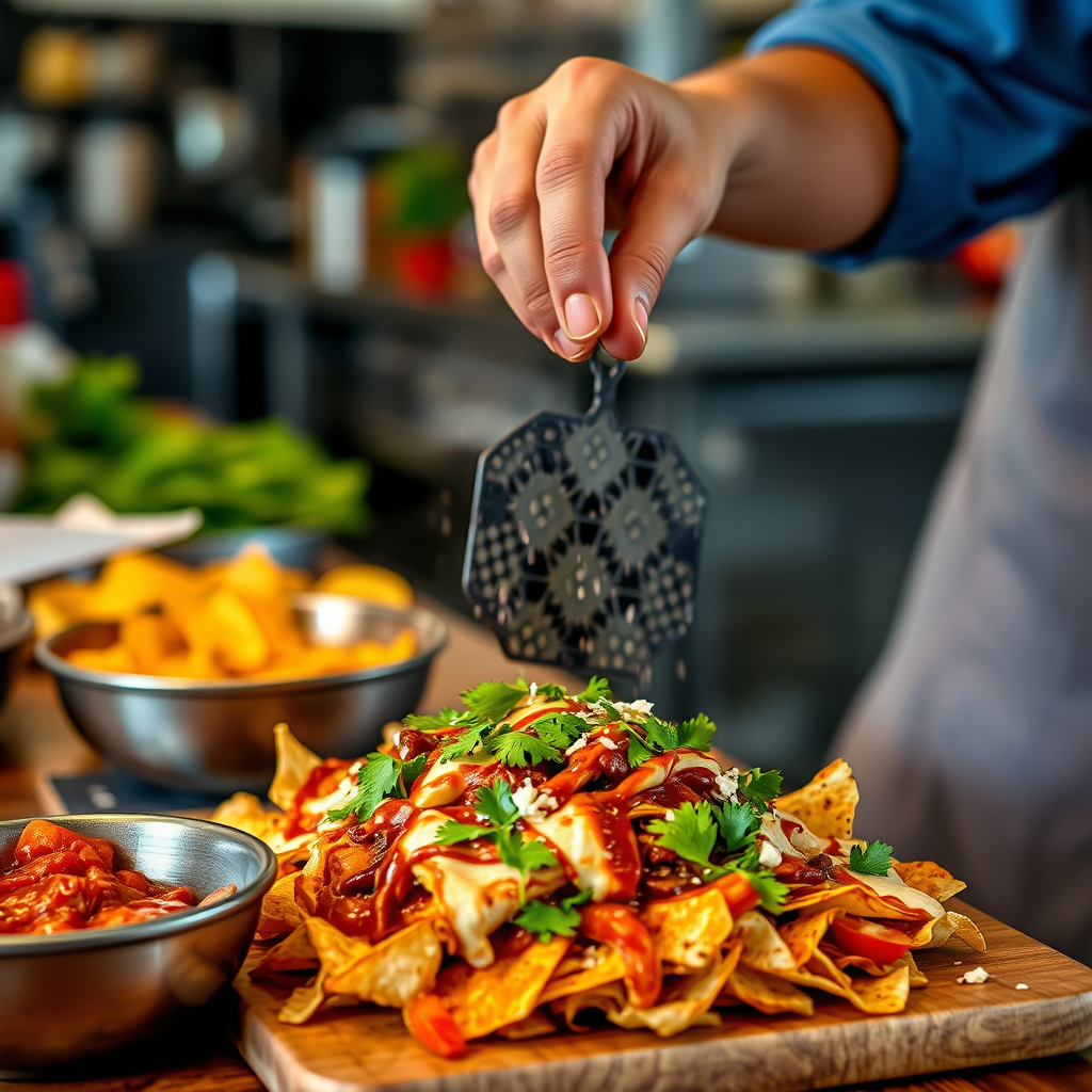 Nachos - bbq chicken nachos recipe