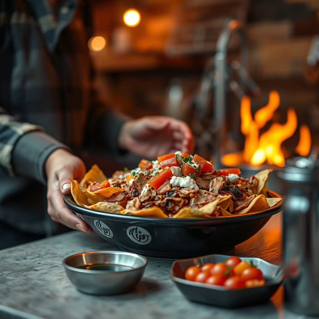 Nachos - campfire nachos recipe