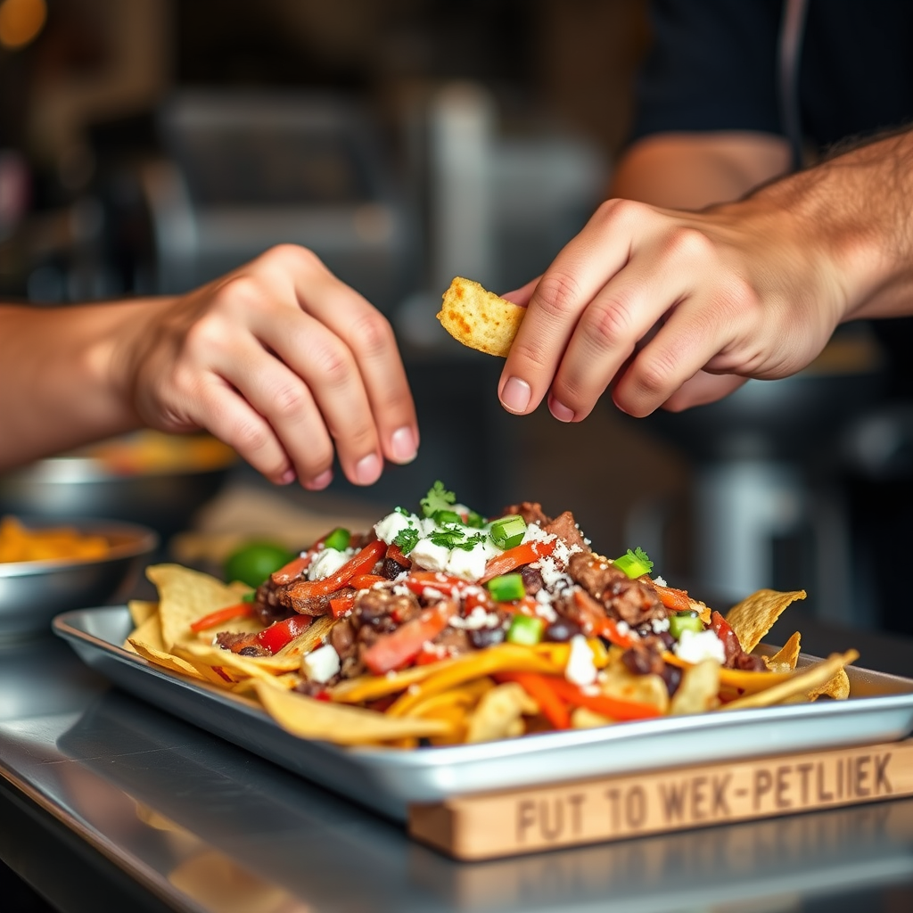 Nachos - beef and nachos recipe