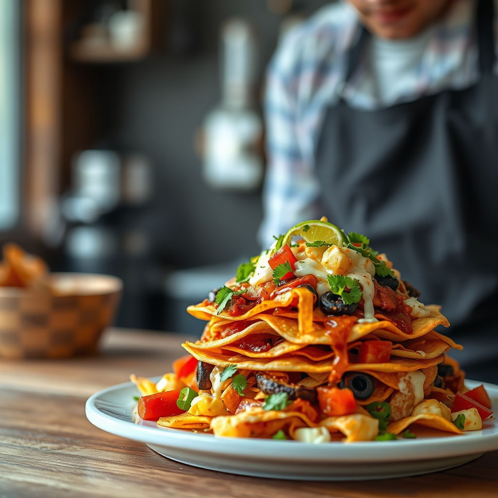 Nachos - nachos recipe chicken
