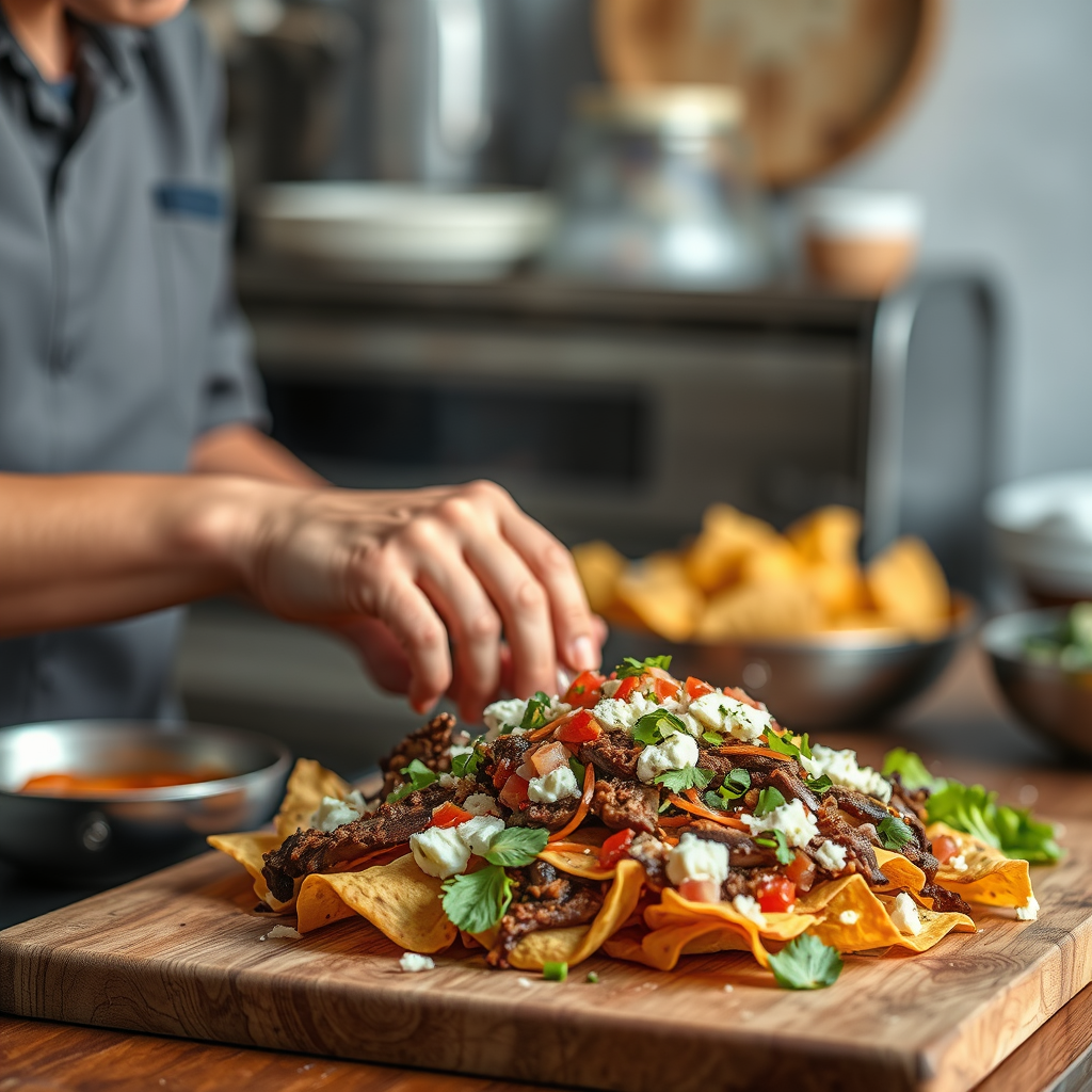 Nachos - brisket nachos recipe