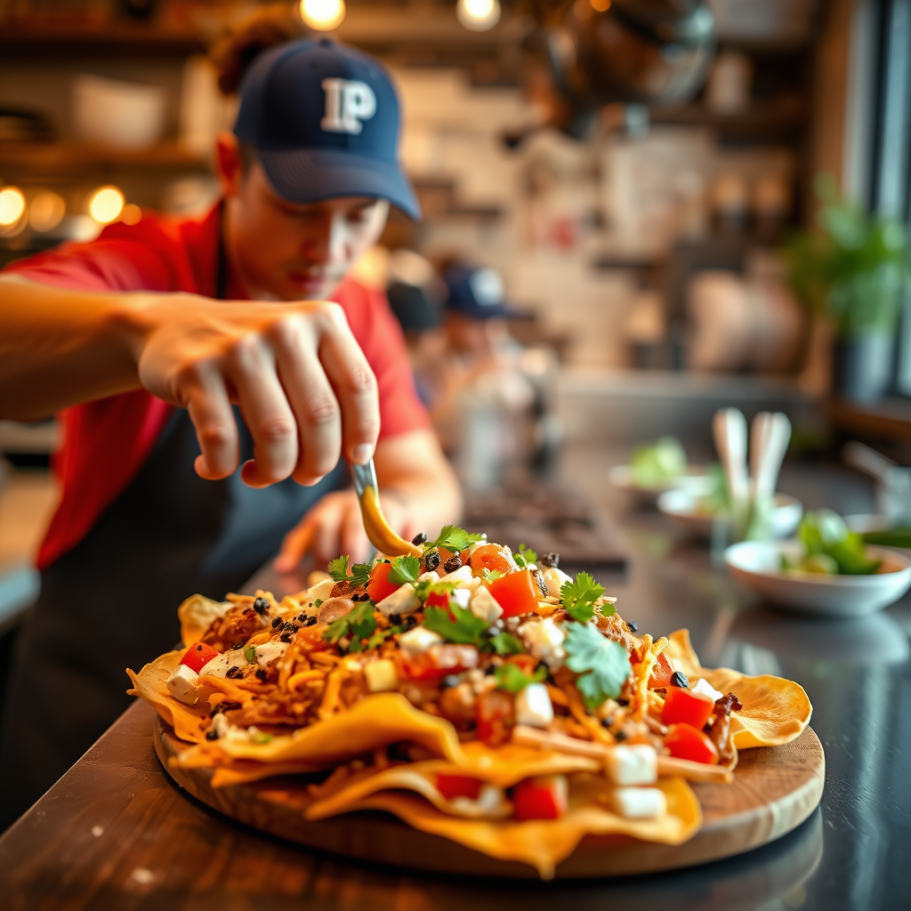 Nachos - poke nachos recipe