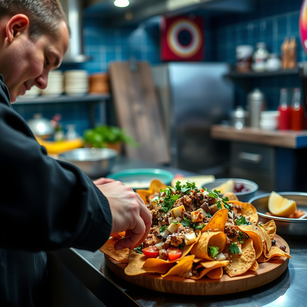 Nachos - pork nacho recipe