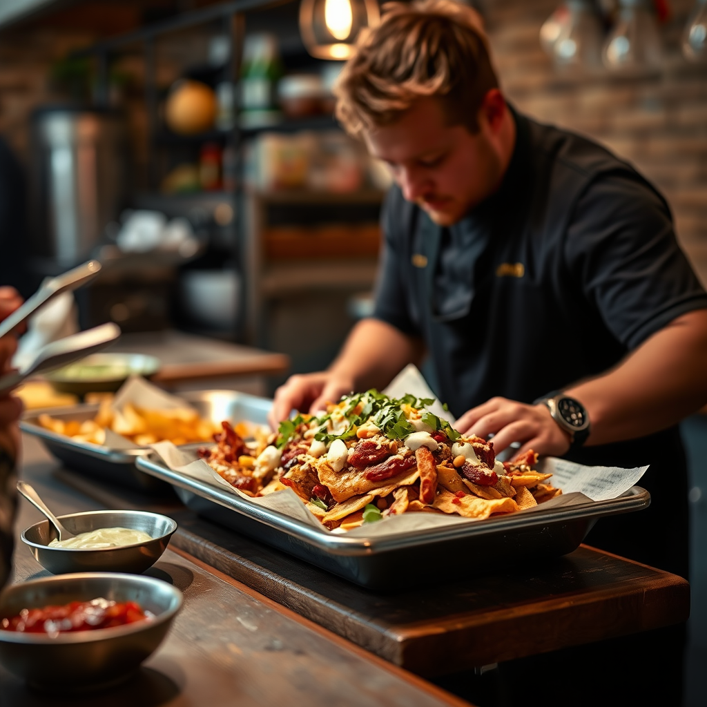 Nachos - chicken nachos recipe