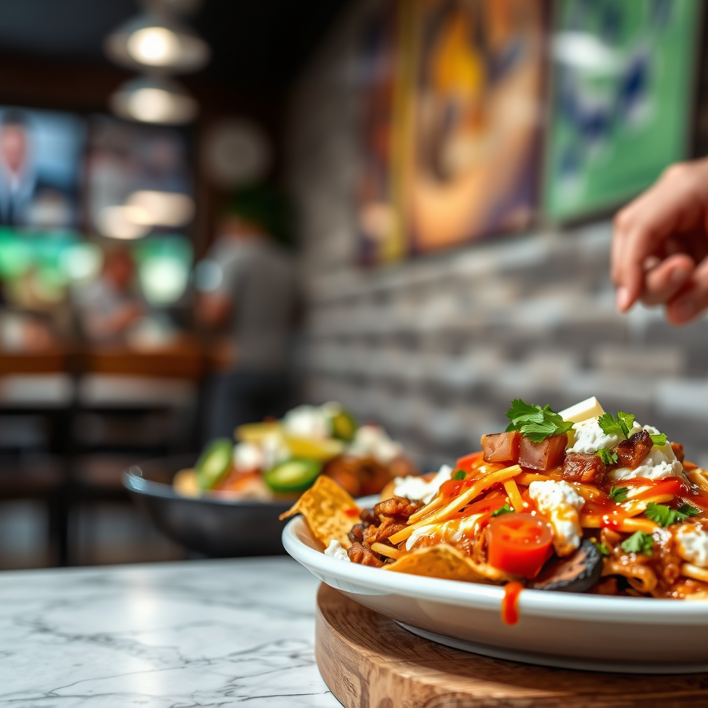 Nachos - bbq chicken nachos recipe
