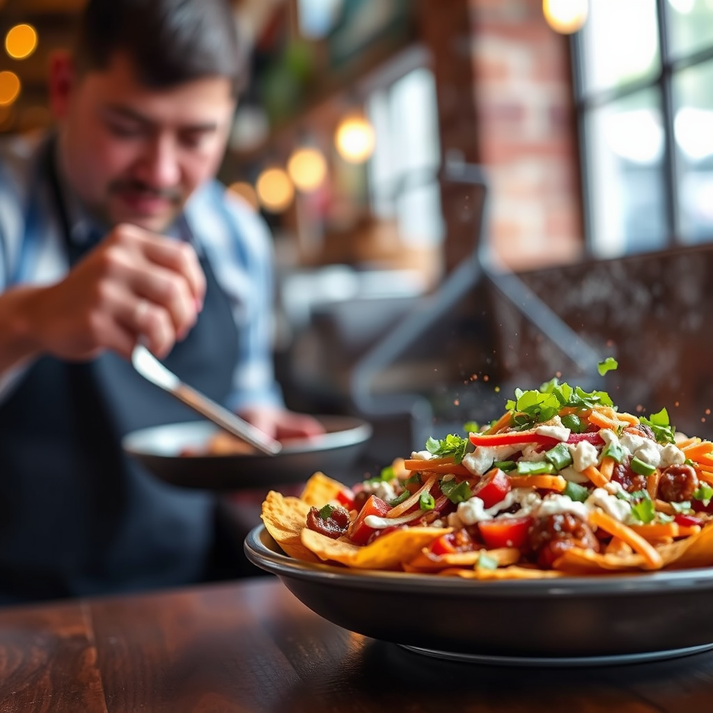 Nachos - bbq nachos recipe