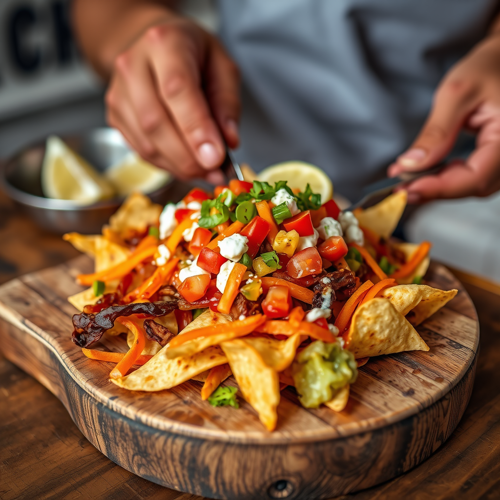 Nachos - campfire nachos recipe