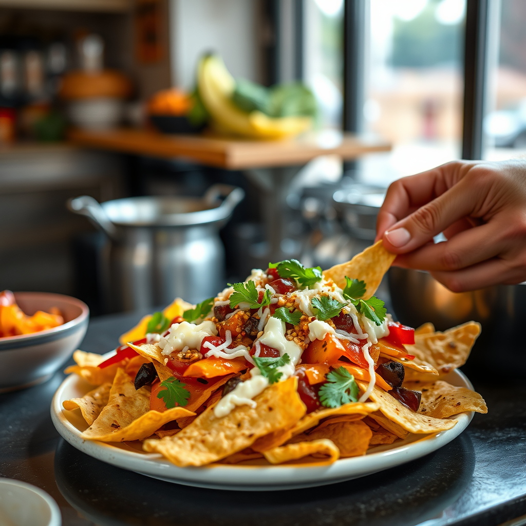 Nachos - nachos with cheese recipe