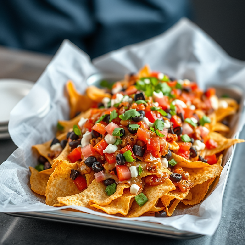 Nachos - sheet pan nachos recipe
