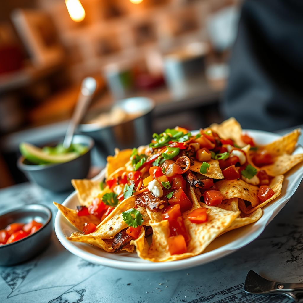 Nachos - recipe for nachos