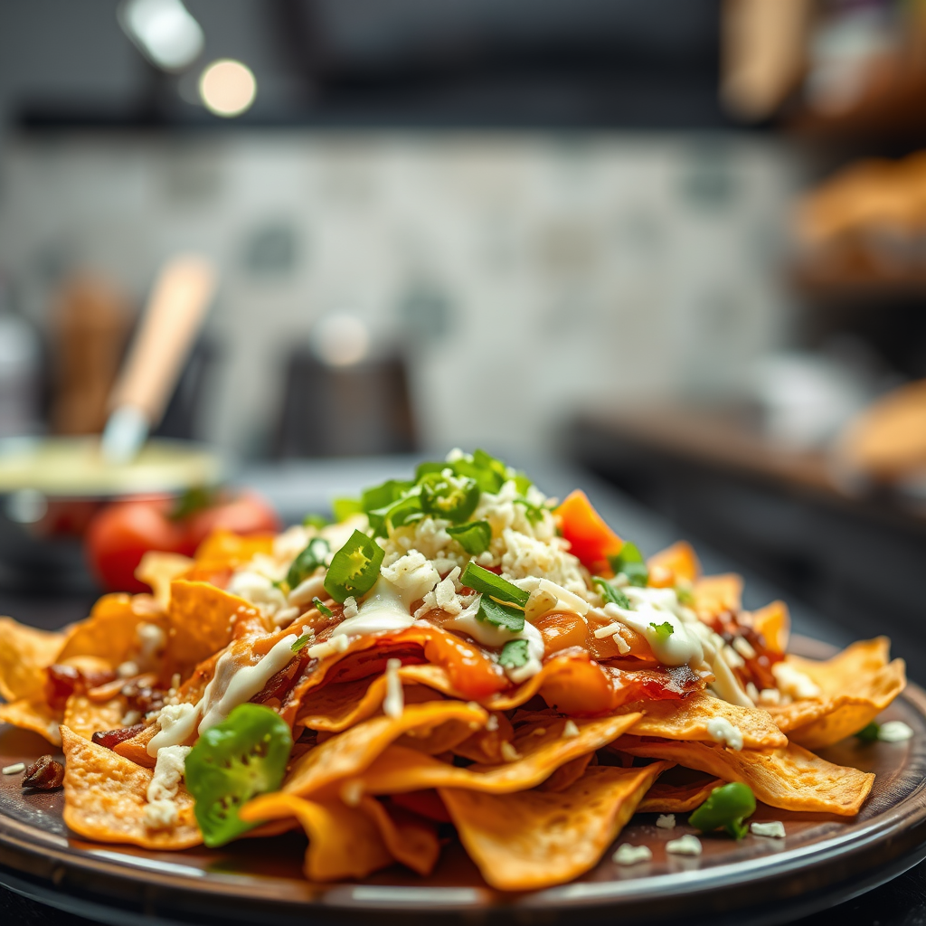 Nachos - nachos with cheese recipe