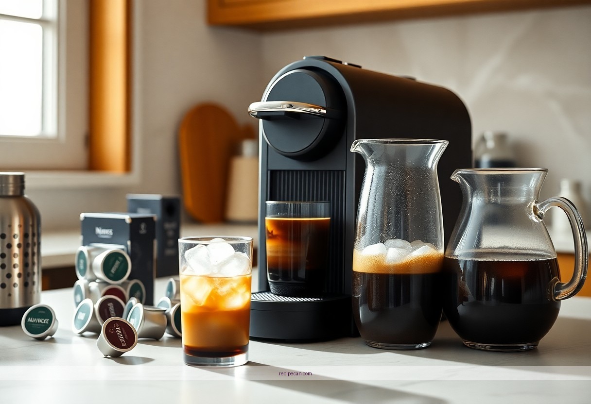 Nespresso Iced Coffee Preparation Step-By-Step Expert Crafting Nespresso Iced - nespresso iced coffee recipe