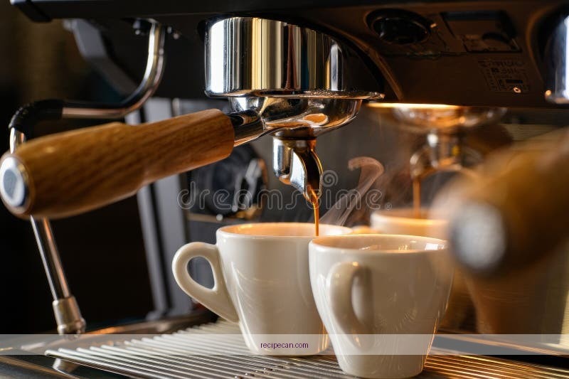 Nespresso Machine Close-Up Coffee Brewing Process Nespresso Coffee Recipes Illustrated - nespresso coffee recipes