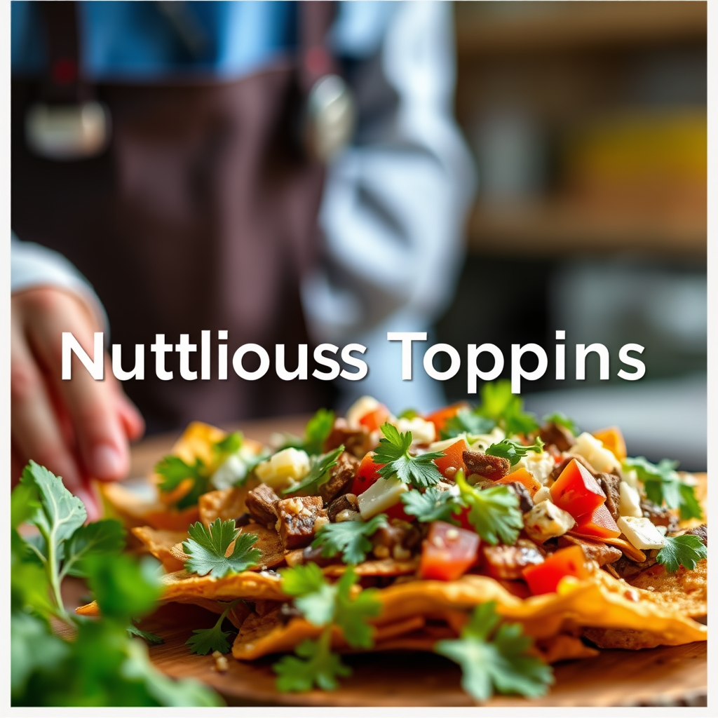Nutritious Toppings - healthy nachos recipe