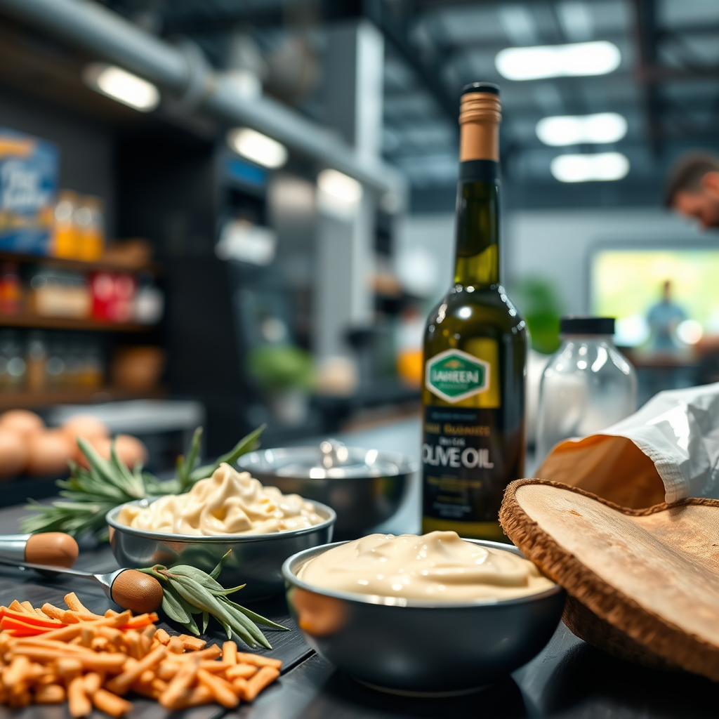 Olive Oil Mayonnaise - extra virgin olive oil mayonnaise recipe