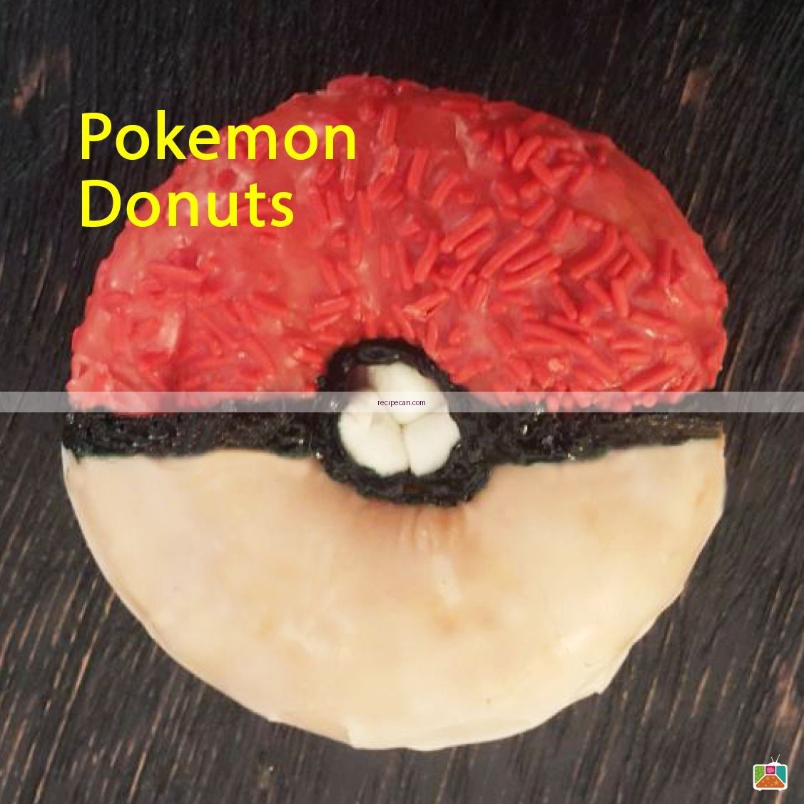 Poké Ball Donuts Logo - pokemon legends za donut recipes