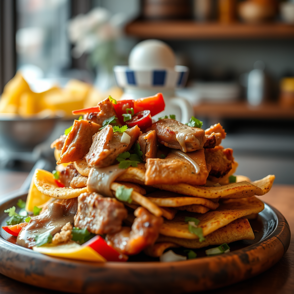 Pork - pork nacho recipe