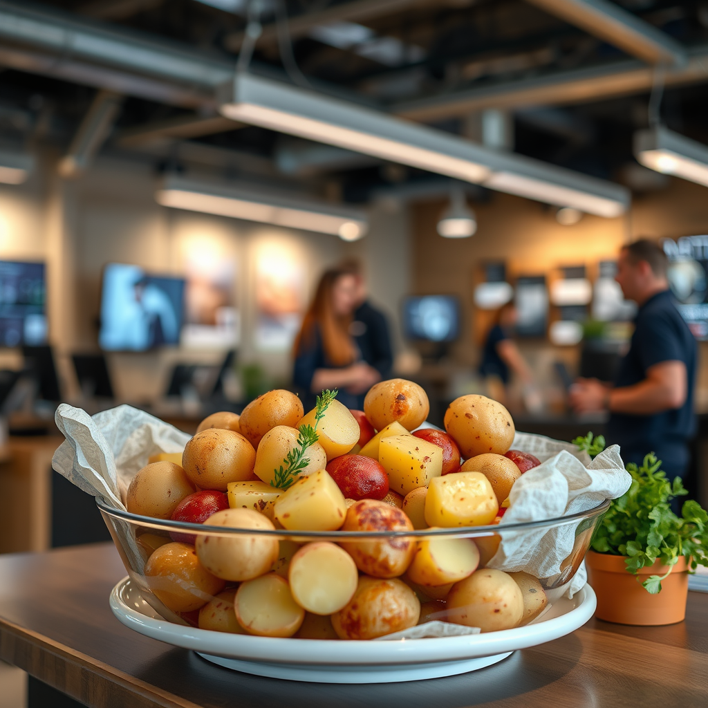 Potatoes - potato salad without mayonnaise recipe